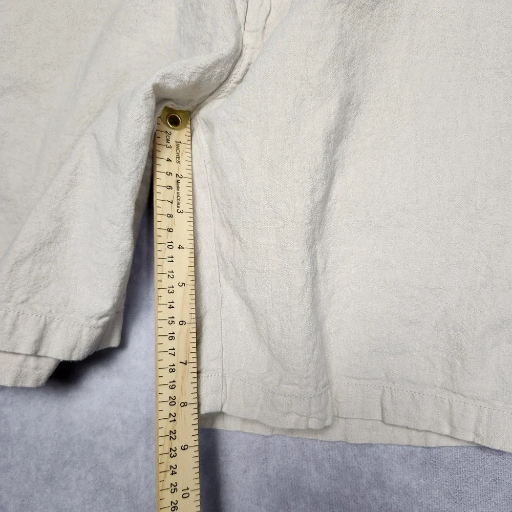 Goodfellow & Co Mens 36 Every Wear Linen Cotton Blend Shorts Beige 9 Inseam